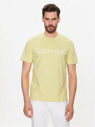 Calvin Klein Póló Front Logo K10K103078 Sárga Regular Fit (Front Logo K10K103078)