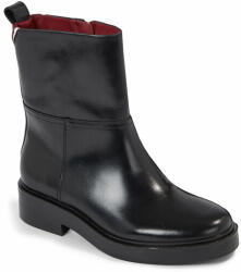Tommy Hilfiger Bokacsizma Cool Elevated Ankle Bootie FW0FW07487 Fekete (Cool Elevated Ankle Bootie FW0FW07487)