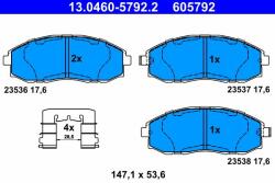 ATE set placute frana, frana disc ATE 13.0460-5792.2 - automobilus