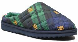 Tommy Hilfiger Papucs Quilted Home Slipper Blackwatch FW0FW06913 Sötétkék (Quilted Home Slipper Blackwatch FW0FW06913)
