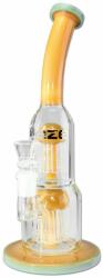 Blaze Glass Blaze Bong din sticla Bubbler Glass 2x Tree Perco 29cm