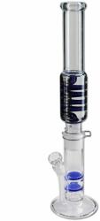 Blaze Glass Blaze Bong din sticla M&M Spiral 2 parti HoneyComb 52cm (cu lichid racire congelator)