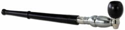 Black Leaf Pipa lemn Black leaf cu Adaptor si filtre Carbune activ Silver 17, 5cm