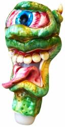 Black Sheep Pipa sticla Deviated Lizard Monster Edition verde 15cm