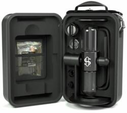 Stundenglass Gravity Stundenglass Kompact Bong din sticla Gravity Infuzor Hookah 360 Degrees in Geanta transport (USA)