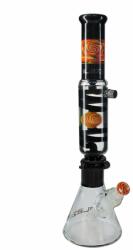 Blaze Glass Blaze Bong din sticla M&M Coolbong Spiral DID-Adapter 55cm (cu lichid racire congelator)