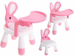 KIK Scaun de hrănire și joacă pentru copii #pink (KX5845_1)