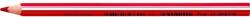 STABILO Színes ceruza vastag háromszögletű STABILO TRIO 203/310 piros (33902)