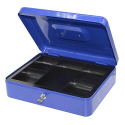 BLUERING Pénzkazetta fém 300x90x240mm nagy Bluering® kék (PNZK) - upgrade-pc