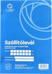 Bluering Szállítólevél A5, 50x3lapos B. 10-70/A/V Bluering® (NYOMTB1070AV)