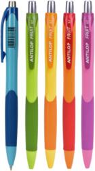 ANTILOP Zselés toll nyomógombos vegyes színek 0, 7mm Antilop Fruit írásszín kék (46147) - upgrade-pc
