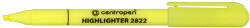 Centropen Highlighter Centropen 2822 sárga ékcsúcs szélessége 1-3mm (2010200330)