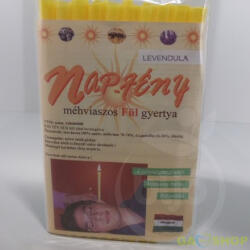 Nap-Fény fülgyertya levendula 10 db - bioszallito
