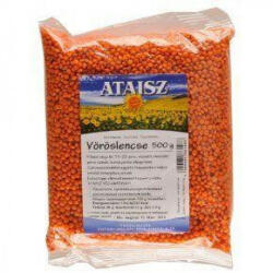 Ataisz vöröslencse 500 g - bioszallito