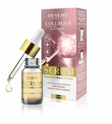REVERS COSMETICS intenzív bőrfeszesítő és lifting arcszérum kollagénnel 10 ml - bioszallito