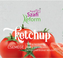 Szafi ketchup csemege 290 g - bioszallito
