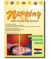  Nap-Fény testgyertya teafa 10 db - bioszallito