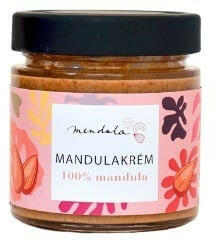 Mendula mandulakrém 100% mandula 180 g - bioszallito