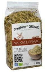 GreenMark Organic bio kendermag hántolt 250 g - bioszallito