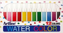 Artline Watercolor marker ARTLINE 300, corp plastic, varf rotund 2.0mm, 12 culori/set - asortate (EK-300/B)