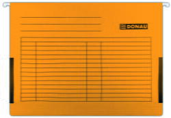 DONAU Dosar suspendabil cu burduf si eticheta , bagheta metalica, DONAU - orange (DN-7420905-12) - vexio