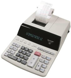 Sharp calculators Calculator de birou Calculator cu banda, 12 digits, 327 x 221 x 78 mm, SHARP EL-2607PGGYSE - gri (SH-EL2607PGGYSE)