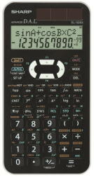 Sharp calculators Calculator de birou Calculator stiintific, 10 digits, 470 functiuni, 161x80x15 mm, dual power, SHARP EL-506XBWH - alb (SH-EL506XBWH)