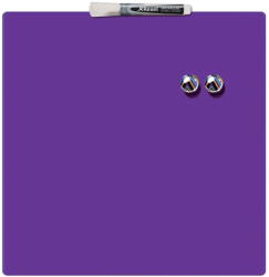 Nobo Tabla NOBO patrata, plastic, 36x36 cm, magnetica, include marker si magneti, mov (NB-1903897) - vexio