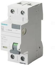 Siemens 5SV3316-6 FI-relé 63A 2P 30mA, A típus (5SV33166)