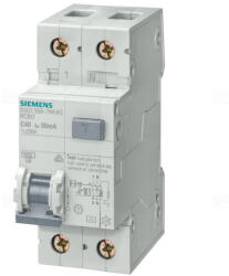 Siemens Áramvédős kismegszakító 1P+N C 13A 6kA 5SU1356-7KK13 Siemens (5SU13567KK13)