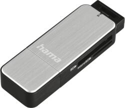 Hama Card Reader Hama 00123900, USB 3.0 Tip A, Silver (00123900)