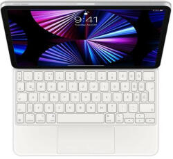 Apple Magic Keyboard 11" iPad Pro ( 3. / 4. gen ) & iPad Air ( 4. / 5. gen ) fehér billentyűzet (MJQJ3MG/A) - tobuy