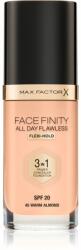 MAX Factor Facefinity All Day Flawless дълготраен фон дьо тен SPF 20 цвят 45 Warm Almond 30ml