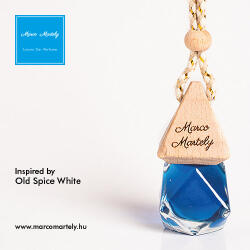Marco Martely Autóillatosító parfüm inspired by Old Spice White illat férfiaknak 7ml (MM OLD SPICE WHITE/MC)