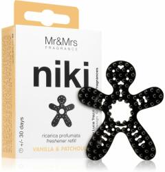 Mr&Mrs Fragrance Niki Vanilla & Patchouli parfum pentru masina rezervă 1 buc