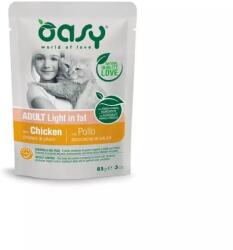 Oasy Cat Alutasakos Chunks in Gravy Adult Light in Fat 85g - grandopet