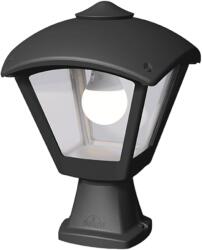 Dario 250 Garden Floor Lamp 1xe27 Ip55 Black (96dario250mf/bl)