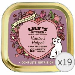 Lily's Kitchen Hunter's Hotpot nedves macskaeledel, 19 x 85 g