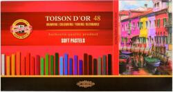 KOH-I-NOOR Toisor D'or Soft Pastels Set de pasteluri uscate 48 buc (8586048001KS)