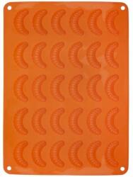 ORION Sütőforma, szilikon, Kifli, 30, narancssárga (151762)