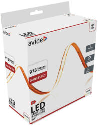 Avide 16W 3000K IP20 COB LED szalag szett 2M Avide (ABCLS24V 320WW20 2M)