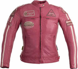 Női motoros bőrkabát W-TEC Sheawen Lady Pink rózsaszín L (20537-L)