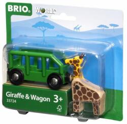 BRIO Remorca si girafa 33724 Brio (BRIO33724) Trenulet