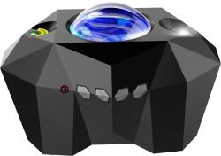  OEM Star projektor, távirányító, Bluetooth, zene funkció, fekete (GatherdaseStore26)