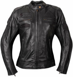Női bőr motoros kabát W-TEC Urban Noir Lady fekete XL (24448-XL)