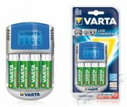 VARTA LCD Töltő + 4x2600mAh akkumulátor