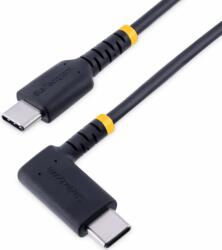 StarTech R2CCR-30C-USB-CABLE USB-C apa - USB-C apa 2.0 A adat és töltő kábel - Fekete (30cm) (R2CCR-30C-USB-CABLE)
