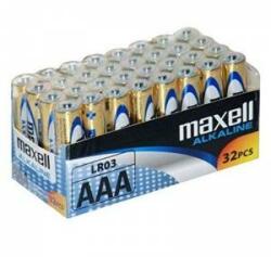 Maxell Baterii Alcaline Maxell LR03 AAA 1.5V (32 pcs) Baterii de unica folosinta