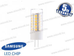 V-TAC SKU-132 Led lámpa G4 3, 2W 4000K 300° sug. szög 385lm 12V DC Samsung Chip 5év garancia (132)