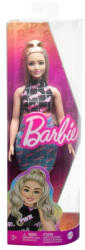 Mattel Barbie Fashionistas barátok - Szőke baba GRL PWR mintás ruhában (FBR37_HPF78)